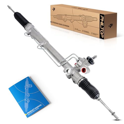 PHILTOP Rack and Pinion Fits 2003-2008 Grand Marquis, 2003-2007 Crown Victoria, 2003-2007 Town Car Limousine with Hydraulic Power Replace 22-249