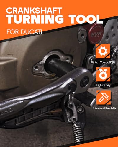 Crankshaft Turning Tool for Ducati 1098 1198 1199 1299 848 Hypermotard 1990 to Present 2 Crankshaft Turning Tool for Ducati 1098 1198 1199 1299 848 Hypermotard 1990 to Present - Image 2