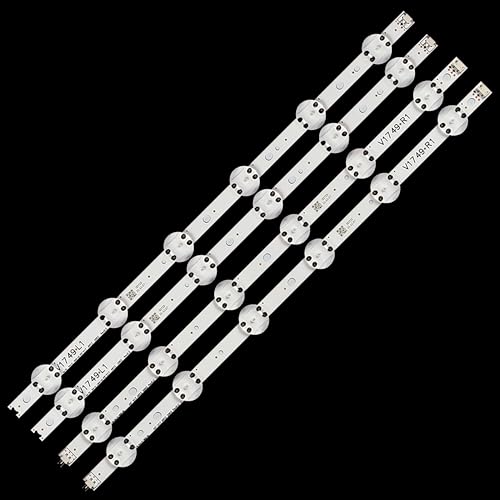 Tiras de retroiluminación LED de alta precisión para paneles de televisión de 49 pulgadas tipo R y L