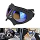 PETLESO Hundebrille Sonnenbrille für Große Hunde Anti-UV Sonnenbrille Winddicht Schneedichte Weiche Brillenfassung für Hunde mit Augen Schützen Blau