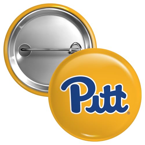 Pittsburgh Panthers Large 3-Inch Button Pin Officially Licensed Collegiate Product