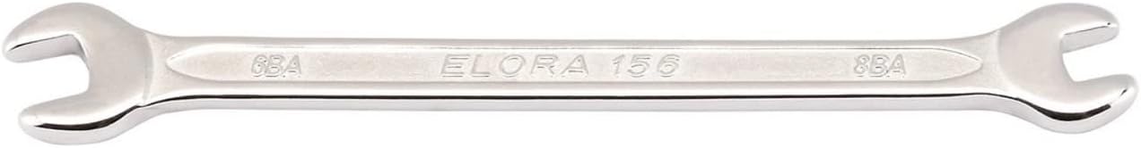 Draper 5476 8BA Elora Midget Double Open End Spanner, Pack of 6