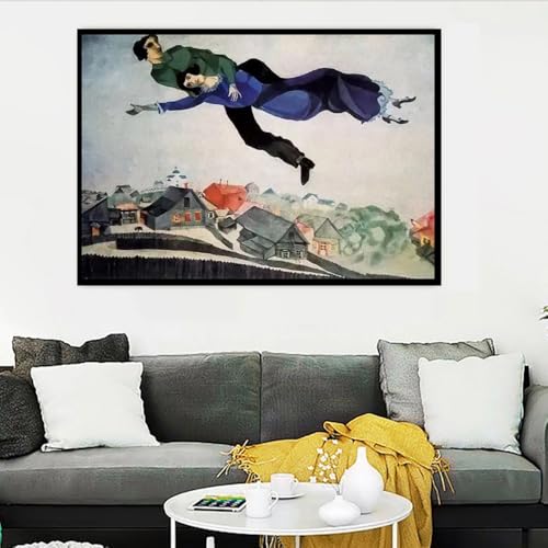 Affiche de Marc Chagall toile de peinture décoration intérieure art mural abstract
