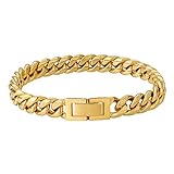 Hochwertiges Design: KRKC&CO ist ein professioneller Hersteller in Hip Hop-Schmuck. Jeder Teil des Armband von KRKC&CO wird mit absoluter Genauigkeit geschnitten. Unsere Designer haben ein hochwertiger und haltbarer Verschluss handverlesen, damit können Sie das Armband leicht und sicher schließen oder öffnen, aber nicht leicht zu biegen oder zu brechen.