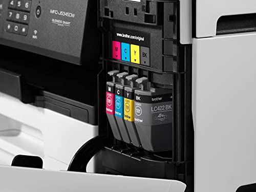 Brother MFC-J5345DW 4-in-1 Farbtintenstrahl-Multifunktionsgerät (250 Blatt Papierkassette, Drucker, Scanner, Kopierer, Fax), Weiß, Mittel – Bild 5