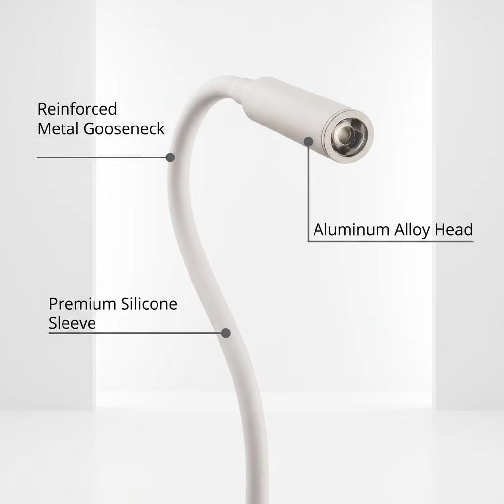 2 Pack Wandlampe Leselicht Stecker Kabel Einfache Installation für Bett AC85-265V Verfügbar (Weiß, 2pcs Warmweiß 3000K)