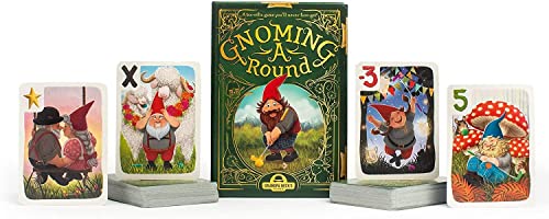 Grandpa Beck’s Gnoming A Round Card Game | A Fun Family Card Game | Enjoyed By Kids, Teens, & Adults | From The Creators Of Cover Your Assets | Ideal For 2-7 Players Ages 7+ #TOP2