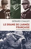 Le Drame de l'armée française: du Front populaire à Vichy 2756402915 Book Cover