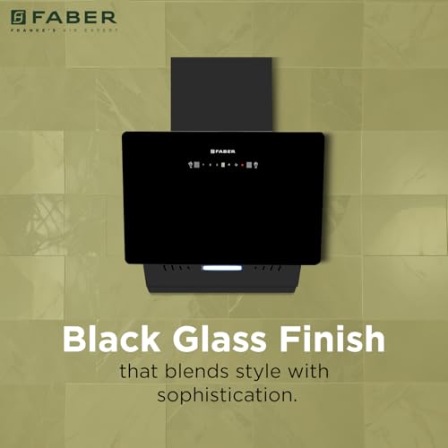 Faber Hood Trendy 60cm 1500 m³/hr BLDC Autoclean Slant Shape Chimney | Built In Oil Collector | Touch & Gesture Control | 12Yr Motor,2Yr... - Image 6