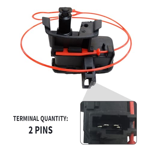 Image of MDEOOSKY Fuel Filler Door Lock Actuator, Replacement for A4 A5 Coupe Q5 RS5 S4 S5 Allroad SQ5,8K0862153H, VAG8K0862153H-100F