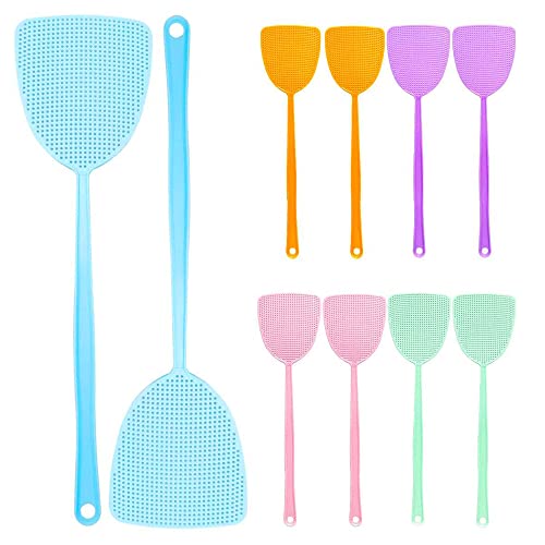 Newaner Fliegenklatsche 10 Stück, Pest Control, mit Integriertem...