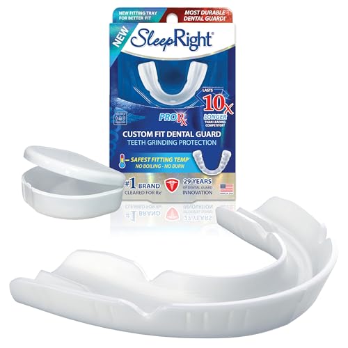 SleepRight ProRx Custom Dental Guard – Mouth Guard for Grinding...