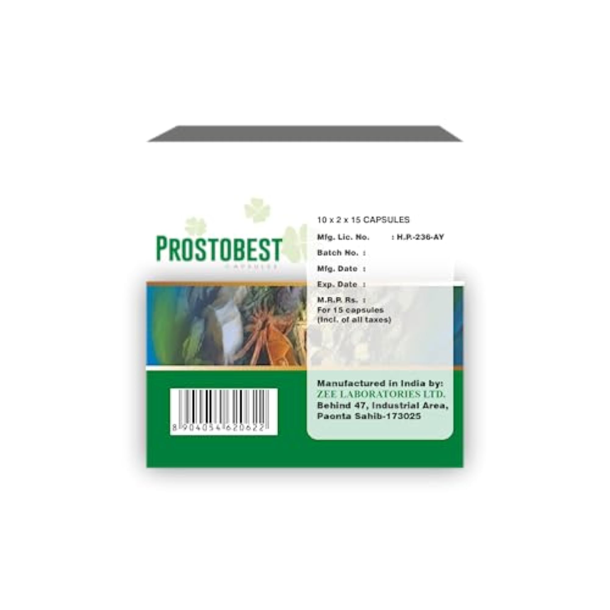 Zeelab Prostobest Capsule Pack of 4, Ayurvedic Supplement
