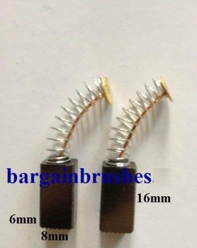 Replacement Carbon Brushes For Black & Decker Drills - Fits BD162, D10, D13 & More