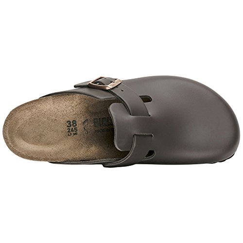 Image of Birkenstock Women's Dark Brown Boston Leather 37 B(M) EU