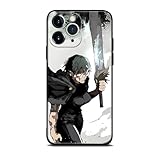 Generic Maki JJK Anime-Themed Protective Silicone Case - Manga Fans' Choice for Phone Security for iPhone 12 Mini