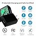 Triple Lead Charger for Mini Educator 300 400 ET-300 ET-400 Dog Training Collars, Compatible with RX and FOB Training Collars E Collar, Enhanced Replacement Power Supply Adapter Cord Round Ports