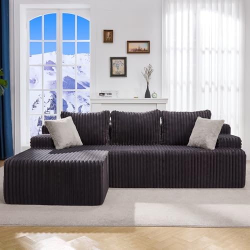 Hobestluk 96" Modular L-Shape Sectional 1