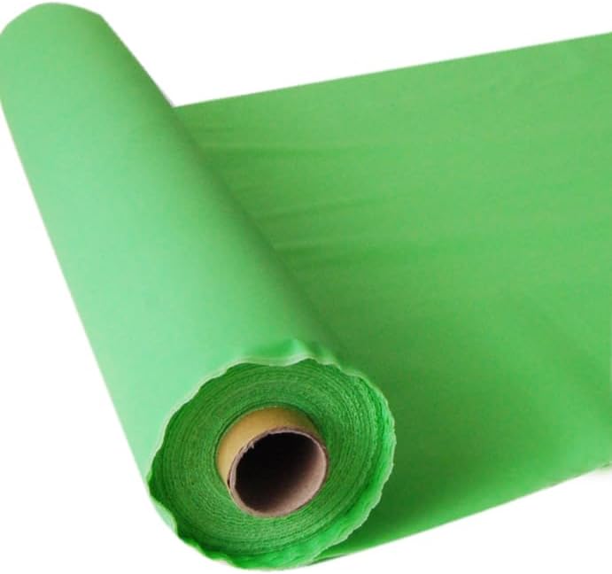 Miniatura 7 de Craft And Party, Rollo de plástico para cubierta de mesa color verde manzana, 40 pulgadas x 100 pies, rollo de plástico resistente para cubierta de