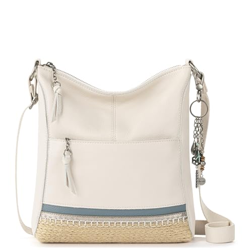 Image of The Sak Lucia Leather Crossbody Purse - Premium Leather Women's Handbag for Everyday & Travel - Cross Body Bag With Zipper