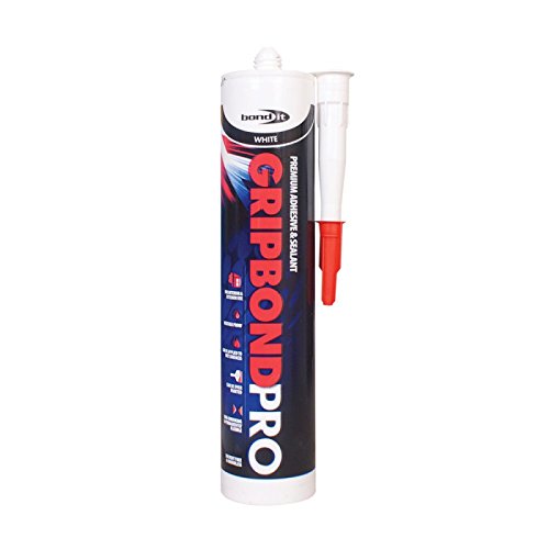 4 x White Bond IT GB PRO Superior Bond Hybrid Polymer Solvent Free sealant Vivarium Waterproof odourless