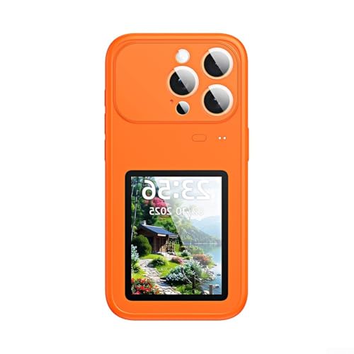 Étui écran arrière Phone 17 Pro Max Oniissy avec mini-jeux et notifications