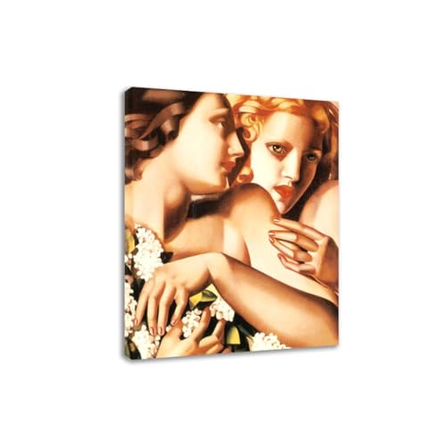 Impression sur toile FITSEN : art mural moderne de portrait pour chambre