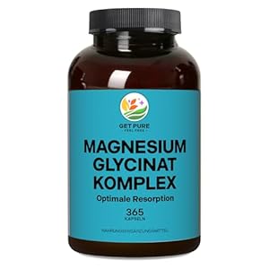 GET PURE - FEEL FREE - Magnesium Glycinat Kapseln