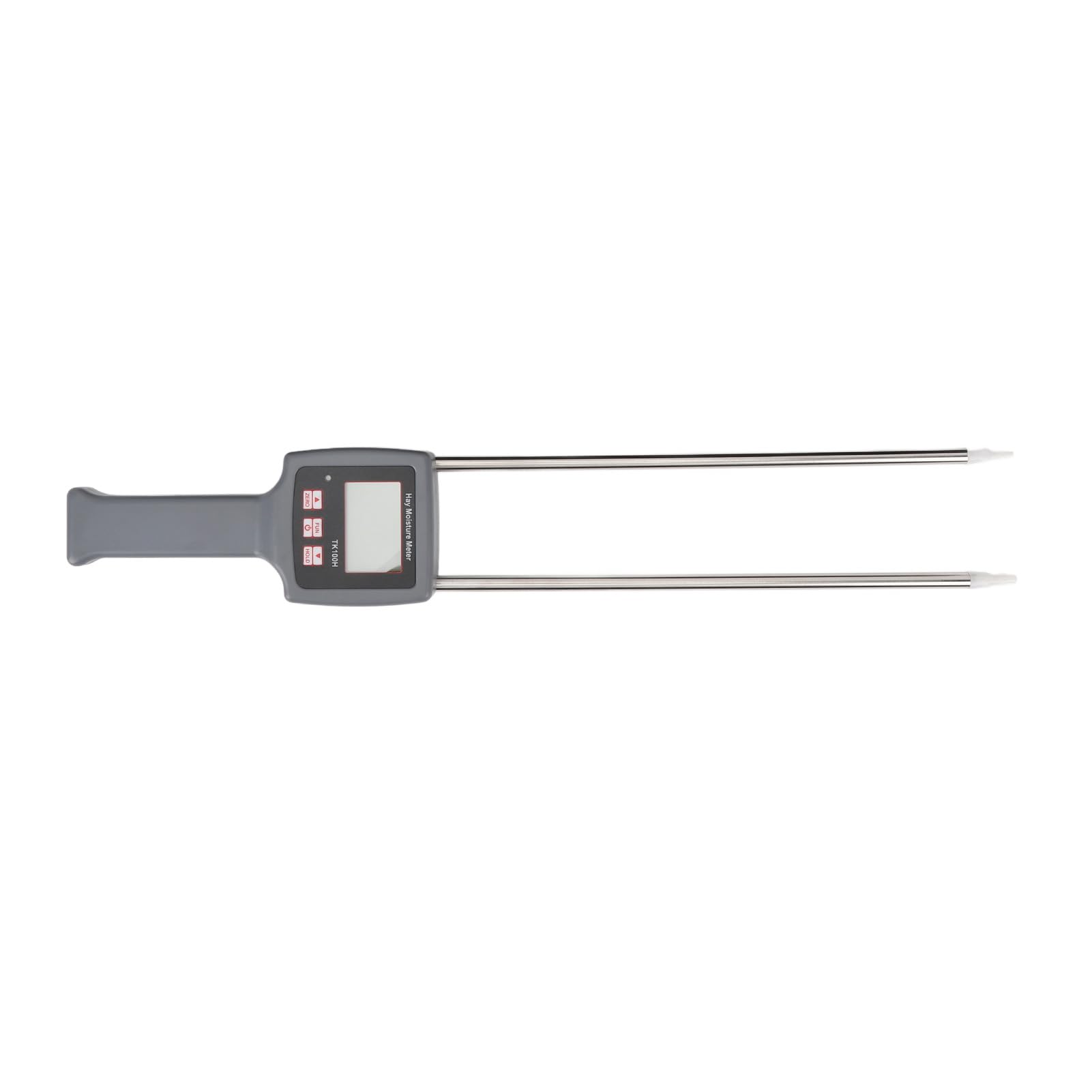 Tnfeeon Misuratore di umidità Portatile Tester di umidità ABS con Sonda Precisione da 0 a 80% per Medica da Foraggio e Leymus Chinensis Agricoltori di Stoccaggio Allevatori