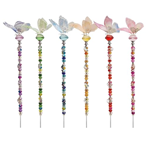 Kit de piquets de jardin perlés pour décoration extérieure et potager - 8