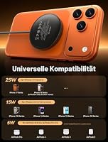 Mag-Safe Ladegerät Qi2 25W, JSAUX Wireless Charger Induktive Ladestation – Ansicht 7