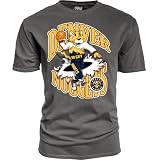 Denver Nuggets NBA Officially Licensed T-Shirt Ringspun Slam Mascot Black, Large