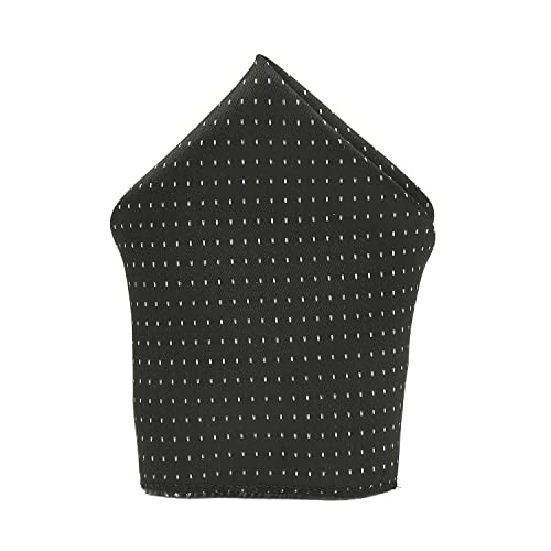 Image of MUTAQINOTI Mens Woven Premium Silk Necktie Suit Accessories Set With Pocket Square Cufflinks Brooch Golden Tie Pin (TEGP2)
