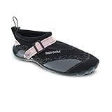 Body Glove Water Shoes for Women, Realm, Lake, Aerobics, Swimming, Aqua Sports, Beach, Womens Water Shoes, Black and Cassis Pink Aqua Shoes for Women