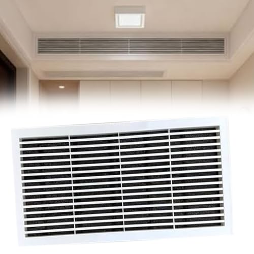 Couvercle de grille d'aération décoratif blanc pour local technique
