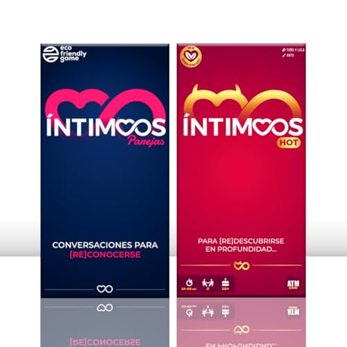 ATM Gaming INTIMOOS - El Juego para Parejas - Regalo Aniversario y San Valentín - para (Re) Conocerse en Pareja y Vivir Momentos Inolvidables