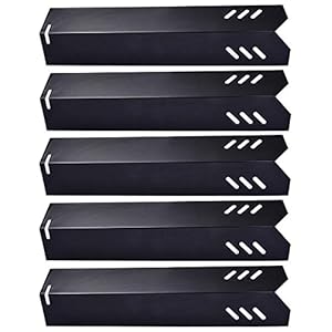 Votenli P9159A (5-Pack) 15″ Porcelain Steel Heat Plate for Uniflame GBC1059WB, GBC1059WB-C, GBC1059WE-C, GBC1069WB-C, GBC1143W-C,Backyard GBC1462W-C, GBC1555W-C, GBC1562W-C,GBC1460W, GBC1461W