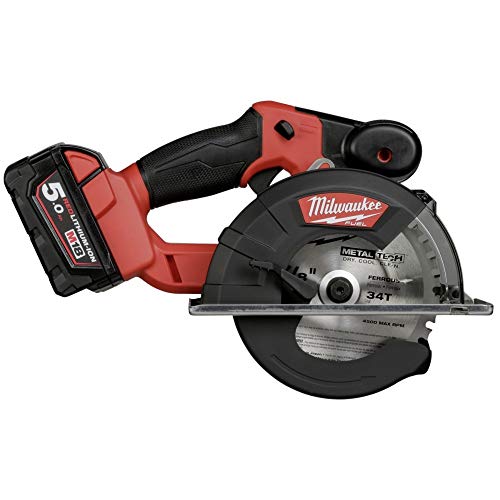 Scie circulaire Métal MILWAUKEE FUEL M18 FMCS 2 batteries 18V 5.0 Ah 1 chargeur M12 18FC 4933459193 - vue 5