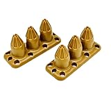 3 Pairs Tactical Boot Stud Self-Defense Defensive Combat Shoe Buckle Kuba Kick Style Self Defense Boties (3 Pairs)