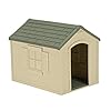 Brown Dog House with Removable Roof