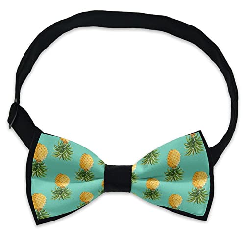 RIMENCH Men's Bow Tie Adjustable Neck Band Bow Ties Elegant Necktie Classic Bow Ties2