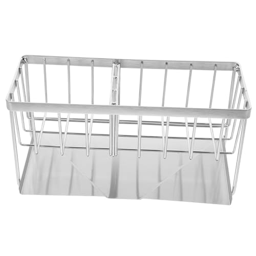 GALPADA Estante De Esponjas De Cocina Multifuncional Soporte De Drenaje Para Bayetas y Estropajos Organizador Cocina Compacto y Práctico
