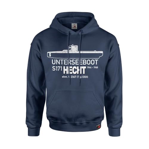 Sweat à capuche U Hecht Bundes-Marine idéal pour vos sorties maritimes en automne