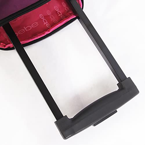 BEBE Women's Rolling Duffel, Dark Purple