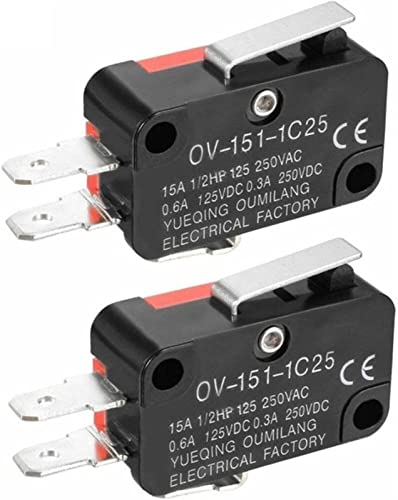 Bouton poussoir SPDT momentané pour réparation de commande numérique CNC