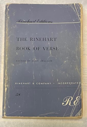 The Rinehart Book of Verse B000EIPFFS Book Cover