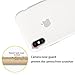 Dawsofl Soft Silicone Case Cover for Apple iPhone Xs Max 2018 (6.5inch) Boxed- Retail Packaging (White)
