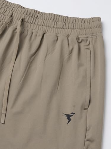 Image of TECHNOSPORT Mens Regular Fit Solid Shorts for Gym, Workout & Sports with Anti Microbial, Techno Dry