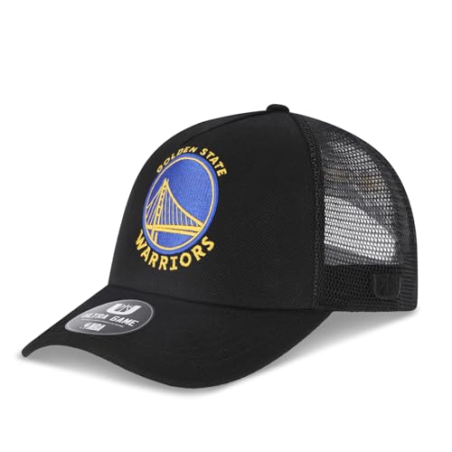 Ultra Game Men&rsquo;s NBA Official Snap Back All Around The World Trucker Baseball Cap Hat, Golden...