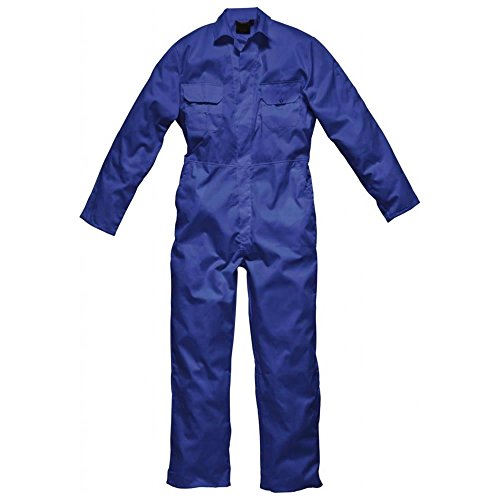 BRITANNICO Design Reale Blu Tuta da lavoro Tuta protettiva da lavoro tuta da lavoro Abbigliamento da lavoro Pittore - Blu reale, L